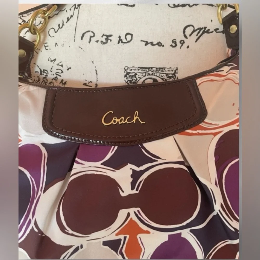 Coach Scarf Collection Bag NWOT rare find